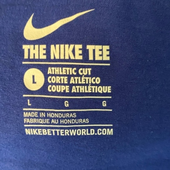 Nike tee Chicago Cubs shirt top size L - Picture 9 of 9